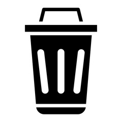 Trash icon vector image. Can be used for Homeless.