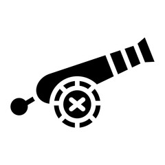 Cannon icon vector image. Can be used for Shooting.