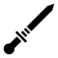 Sword icon vector image. Can be used for Shooting.