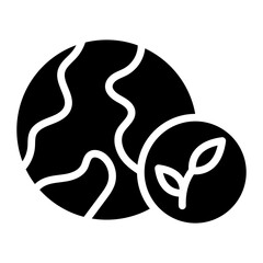 Environment icon vector image. Can be used for Global Warming.
