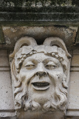 Street in the historic centre of Bruges