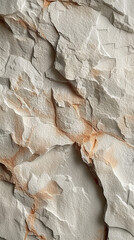 Illustration of natural material, white sandstone, soft background.