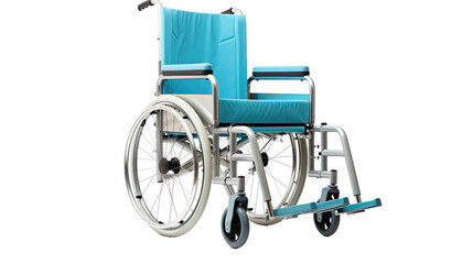 Fototapeta na wymiar Wheelchair. isolated object, transparent background
