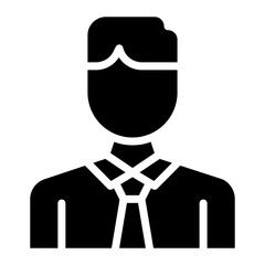 Assistant Man icon vector image. Can be used for Crime Investigation.