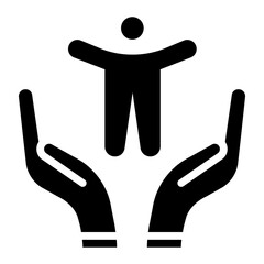 Adult Day Care icon vector image. Can be used for Home Services.