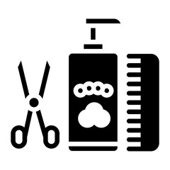 Grooming Assistance icon vector image. Can be used for Home Services.