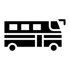 Shuttle Service icon vector image. Can be used for Home Services.