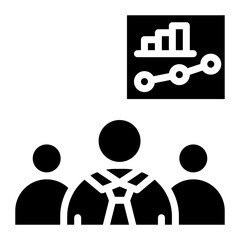 Human Analysis icon vector image. Can be used for Human Resource.