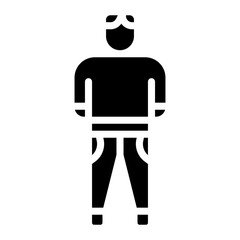 Team Lead icon vector image. Can be used for Staff Management.