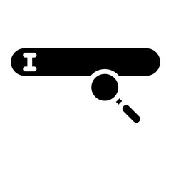 Search icon vector image. Can be used for Online Store.