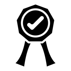 Trust Badge icon vector image. Can be used for Online Store.