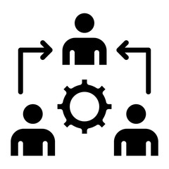 Fellowship icon vector image. Can be used for Teamwork.