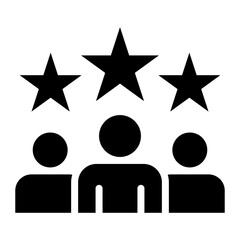 Group Achievement icon vector image. Can be used for Teamwork.
