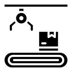 Mass Production icon vector image. Can be used for Mass Production.