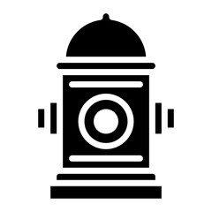 Fire Hydrant icon vector image. Can be used for Public Utilities.