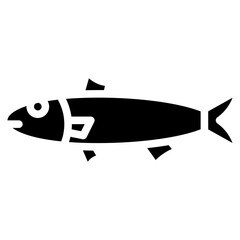 Herring icon vector image. Can be used for Fish and Seafood.