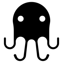 Octopus icon vector image. Can be used for Fish and Seafood. - obrazy, fototapety, plakaty