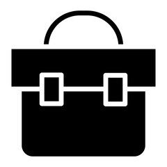 Briefcase icon vector image. Can be used for Legal Services.