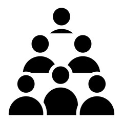 Crowd icon vector image. Can be used for Protesting and Civil Disobedience.