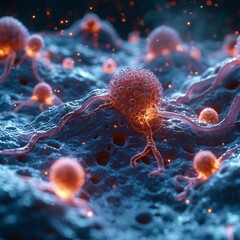 Glowing Virus: A Blue Moon Event Generative AI