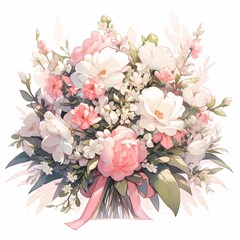 Floral Bouquet Illustration