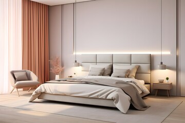 interior of bedroom, Double Bed Ensemble for Timeless Elegance in Wooden Bedroom Furniture