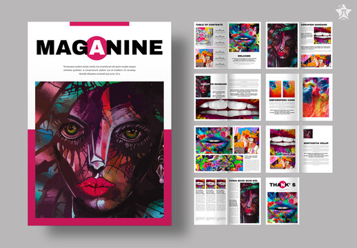Magazine Template