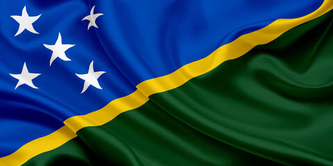 national flag of Solomon Islands