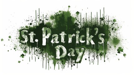 St. Patrick’s Day",  design graphic