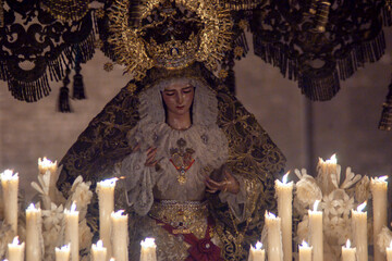 Virgen de Gracia y Esperanza de la hermandad de san Roque de Sevilla