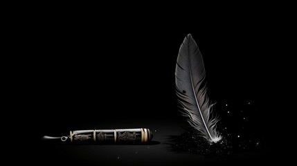 Feather ink