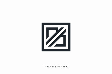 Minimal Abstract emblem logotype vector