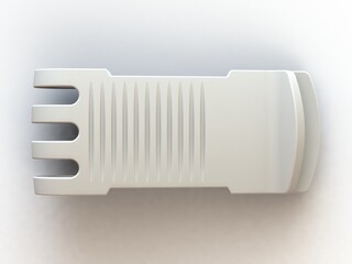 Plastic Money Clip 3D print model