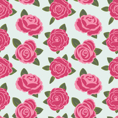 Rose Seamless Pattern