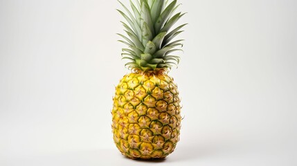 Pineapple on White Table