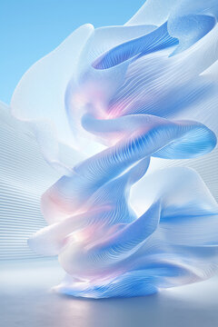 abstract blue background with amazing movement
