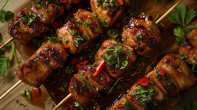 Pinchos Morunos - Moorish-Style Kebabs Snapshot Image