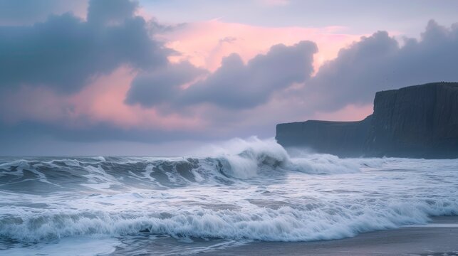 Dynamic Seascape: Embracing the Power of the Ocean