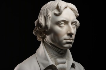 John Keats statue