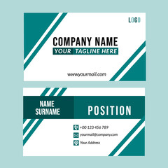 Abstract Business Cards Template Design
