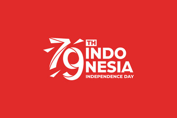 78th indonesia independence day logotype icon