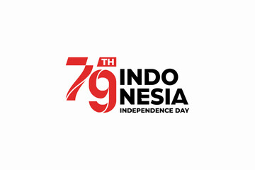 78th indonesia independence day logotype icon