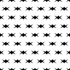 Seamless pattern. Figures ornament. Ethnic wallpaper. Tribal background. Geometric motif. Folk image. Simple shapes backdrop. Digital paper, web design, textile print, abstract illustration. Vector