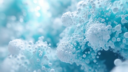 abstract background with bubbles