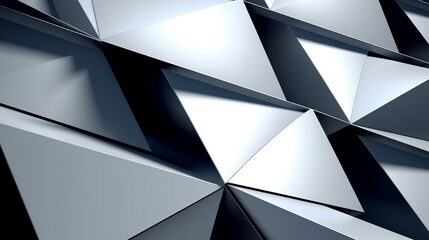 Dynamic abstract shapes in dark hues, merge Bauhaus design with futuristic elements.