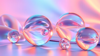 bubbles in the glass