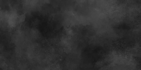 Foto op Plexiglas Abstract grunge black decorative dark stucco wall background  Modern design with stucco wall background grunge dark and concrete wall texture background  .old vintage marbled stone wall  paper texture © Sajjad