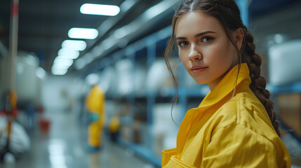 Professional office cleaning staff ensuring a sanitized and welcoming workplace