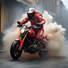 motorcycle, speed, sports, pilot, track, race