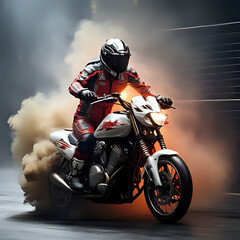 motorcycle, speed, sports, pilot, track, race